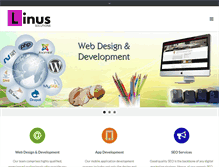 Tablet Screenshot of linussolutions.com